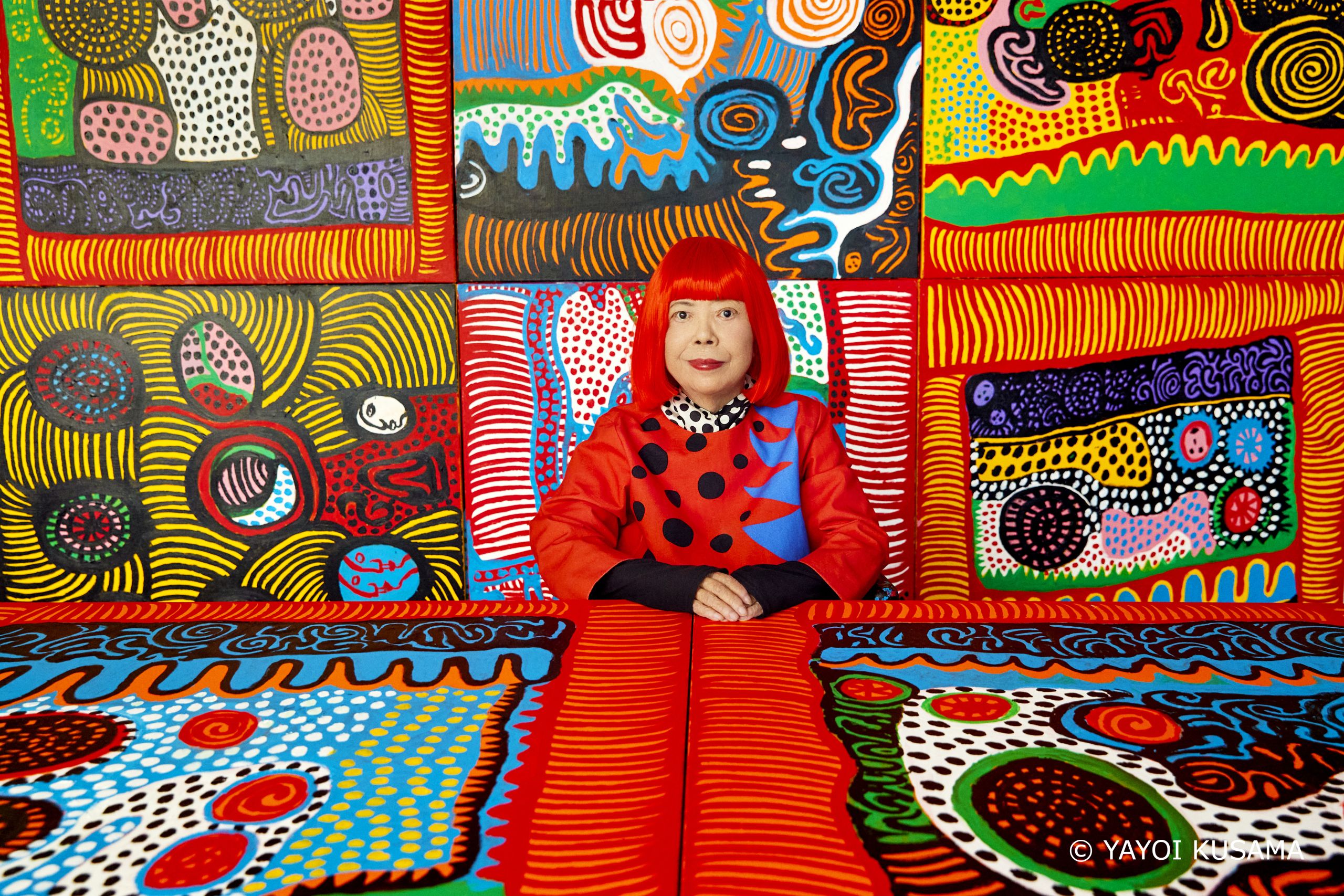Yayoi Kusama: desde 1945 hasta hoy