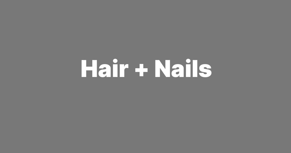 HAIRandNAILS logo