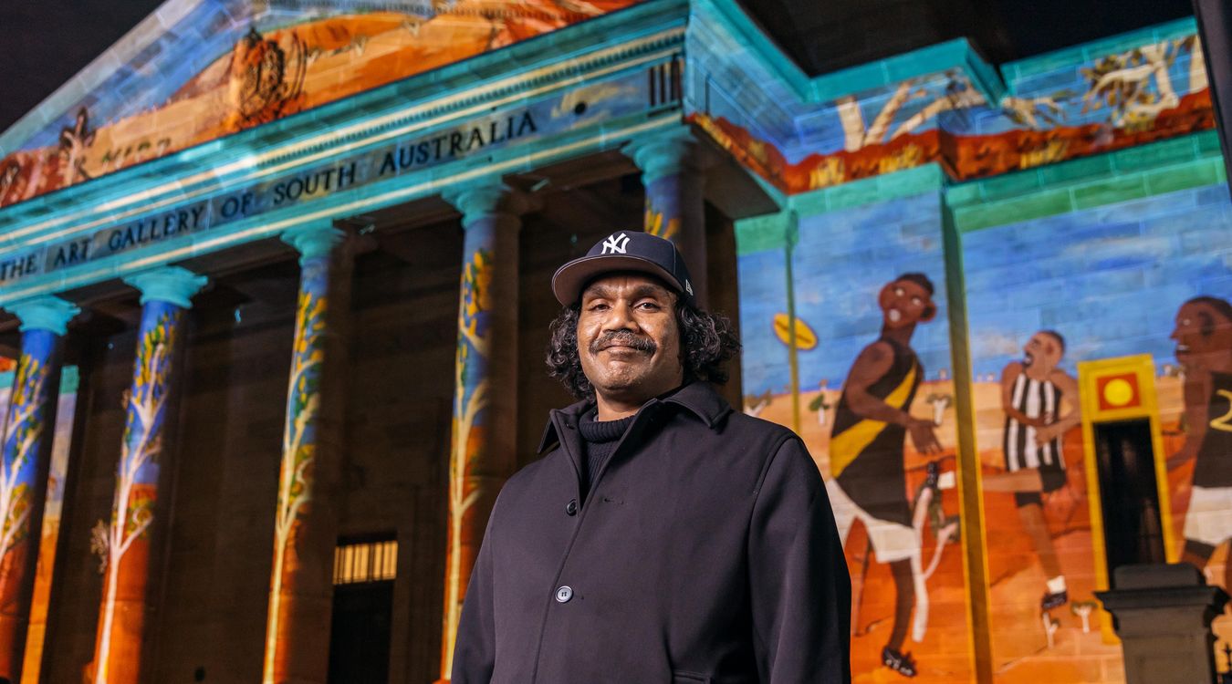 Vincent Namatjira: Australia in colour