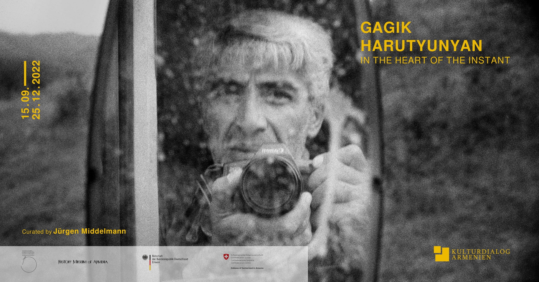 Gagik Harutyunyan: “In the Heart of the Instant” retrospective exhibition