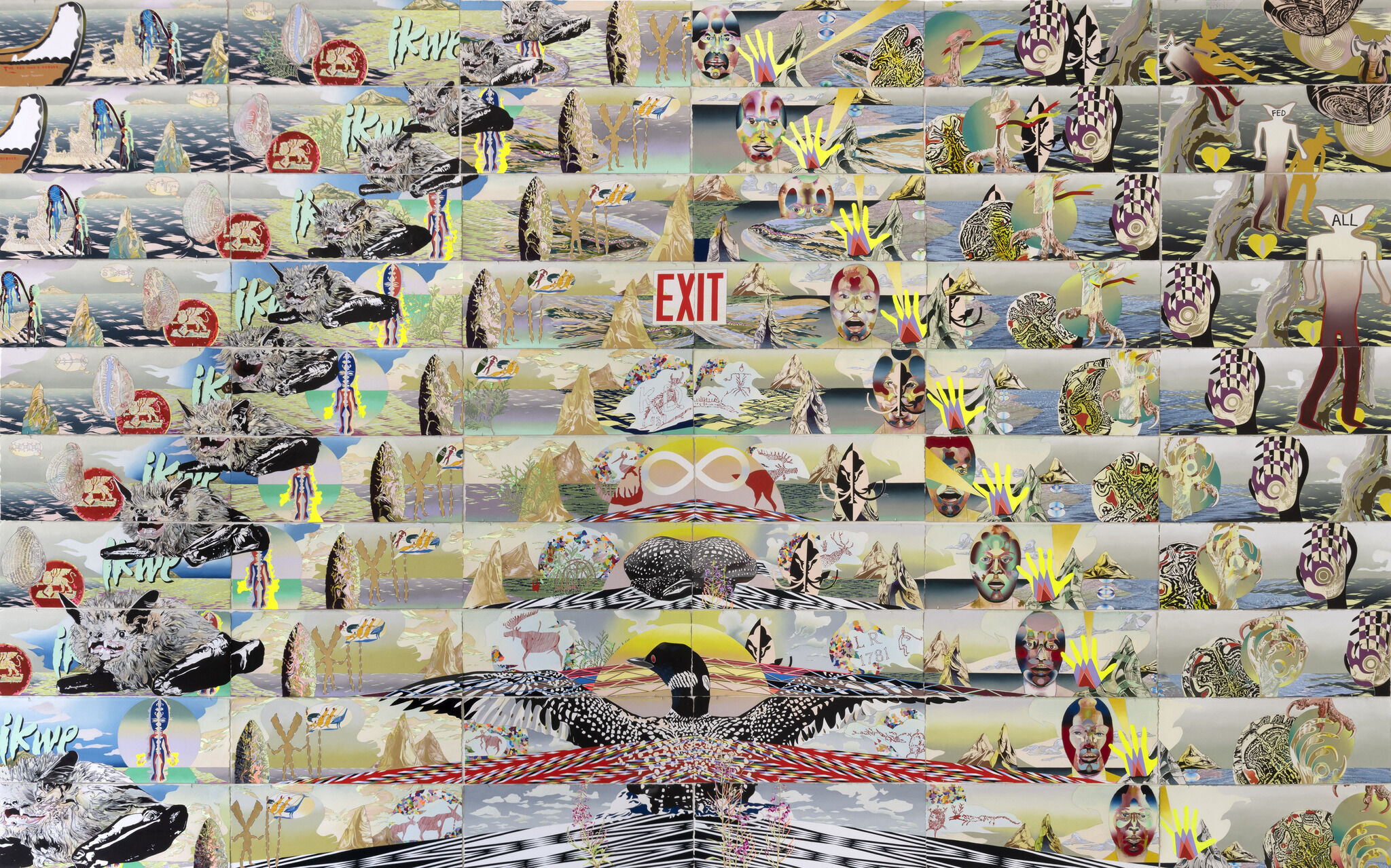 Andrea Carlson:Red Exit Jan 25–Sept 19, 2021
