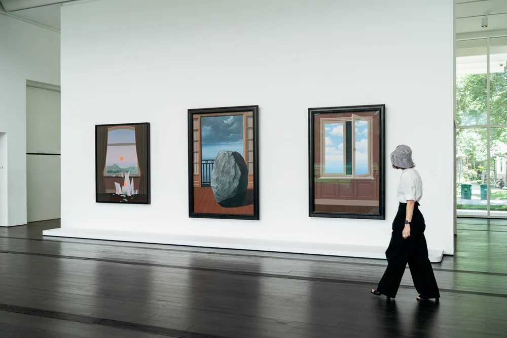 Foyer Installation: René Magritte