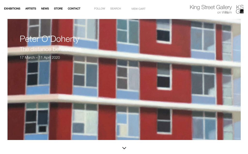 King Street Gallery on William logo