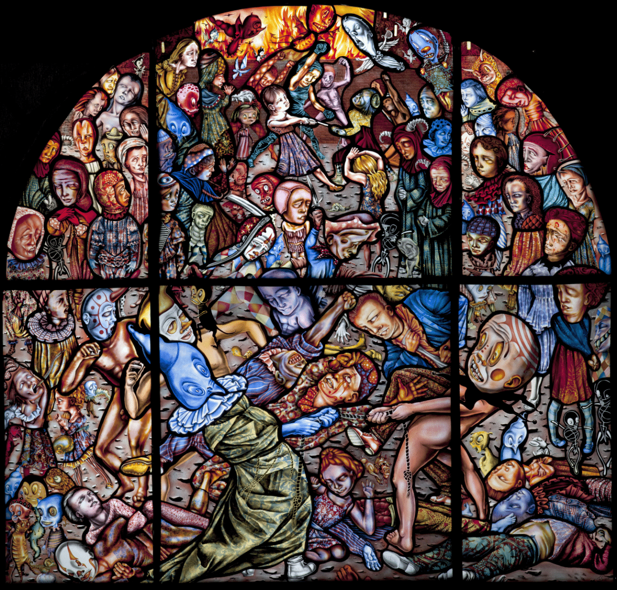 The Path To Paradise: Judith Schaechter Stained-Glass Art