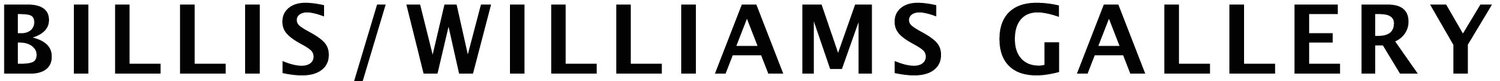 Billis Williams Gallery logo