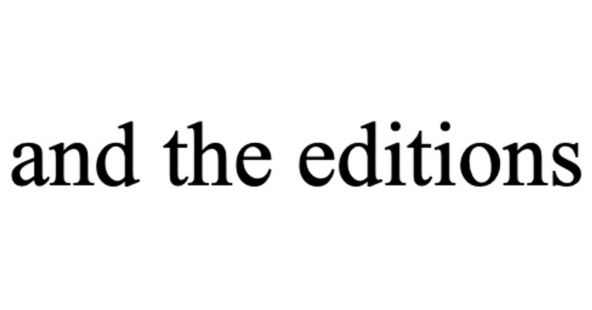 and the editions logo