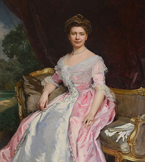 Mrs. Peacock: A Gilded Age Portrait