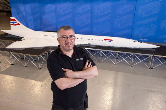 LEGO® Concorde Model