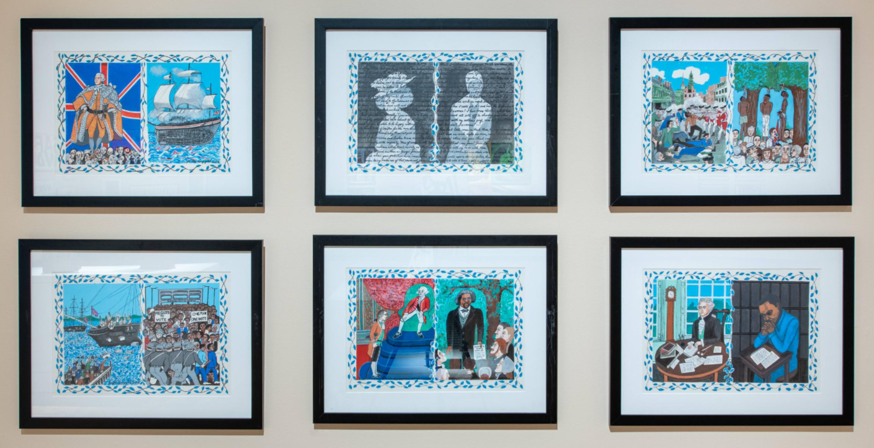 Permanent Collection Installation | Faith Ringgold: Declaration of Freedom and Independence