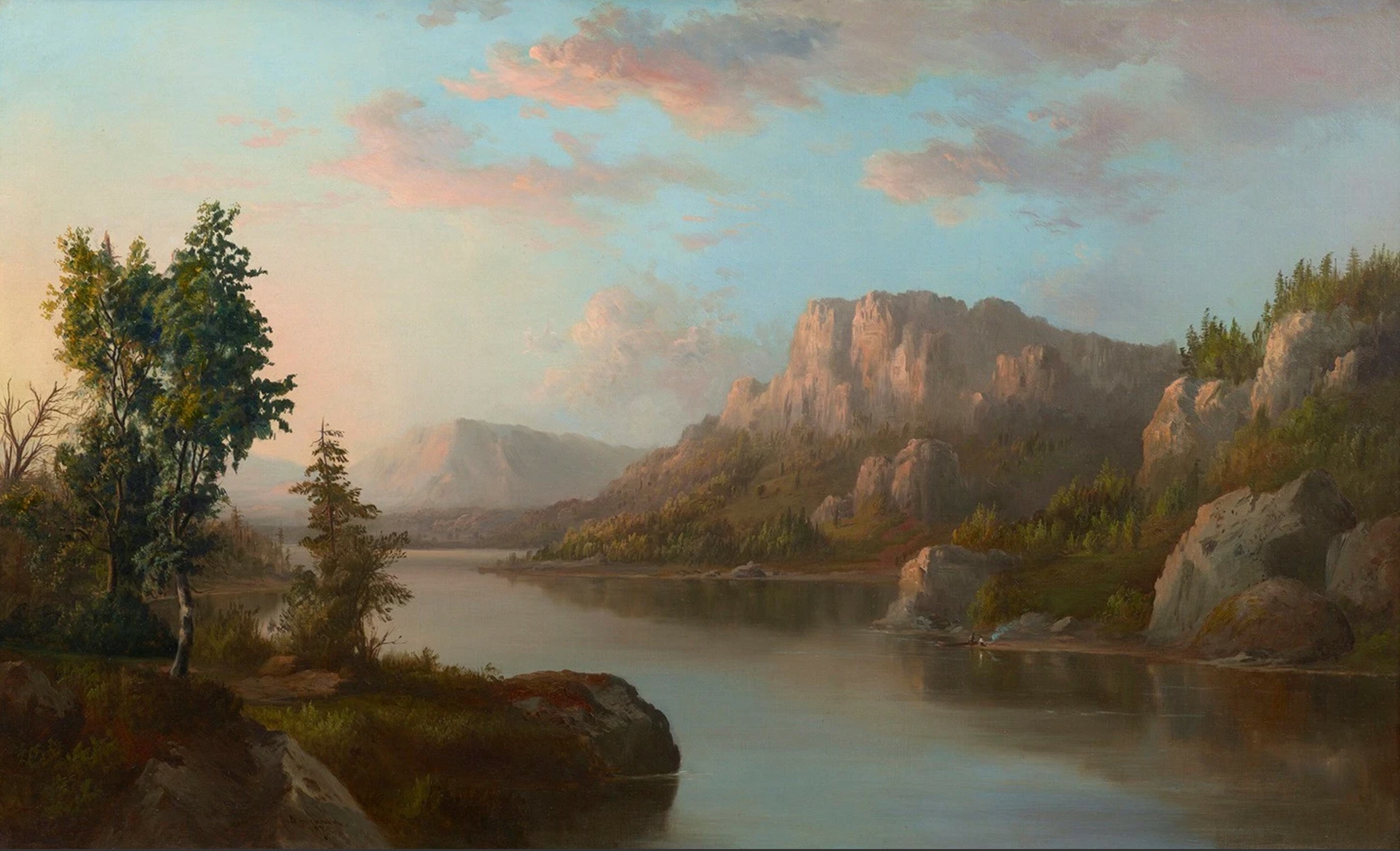 New Acquisition: Robert S. Duncanson, "Landscape," 1870
