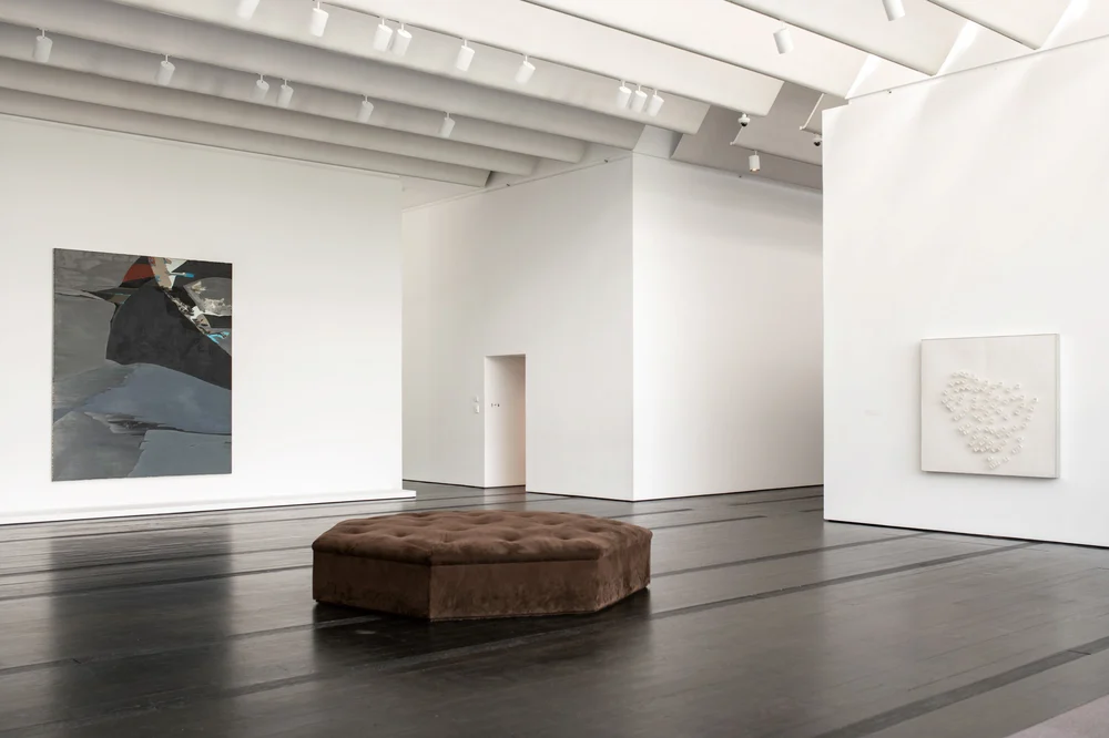 Foyer Installation: Mel Bochner, Chryssa, and Dorothy Hood