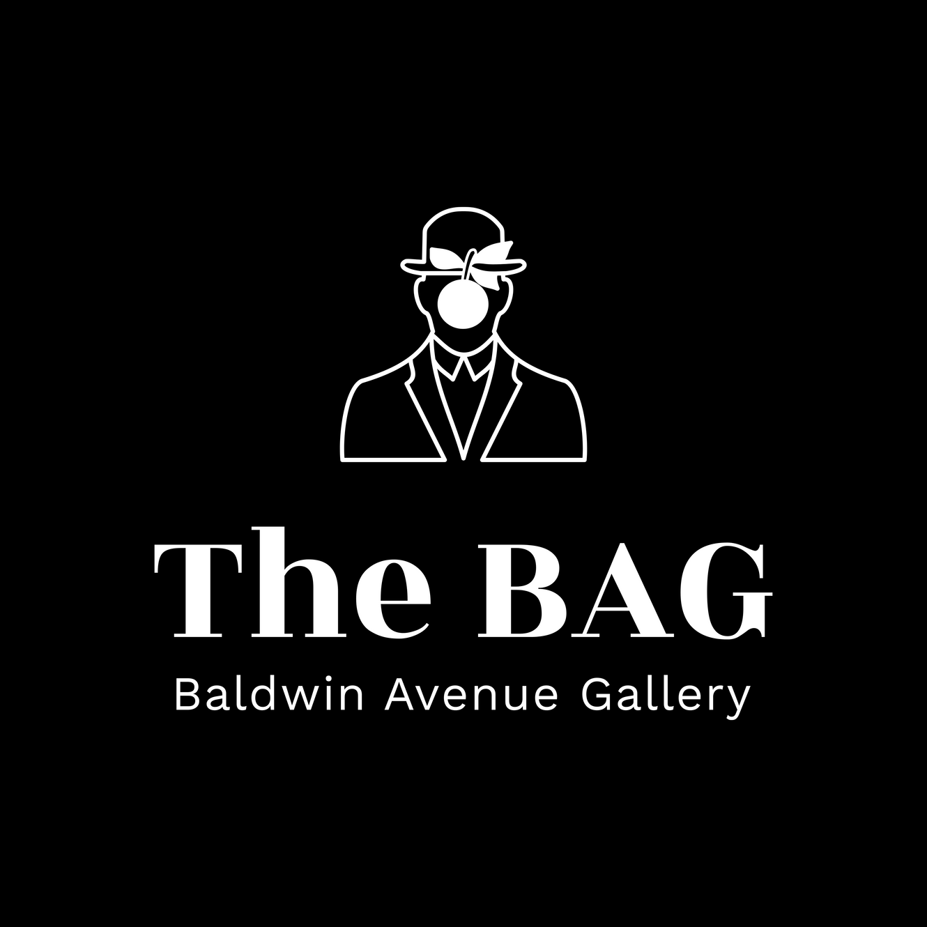 The Biggest Art Gallery - The B.A.G. logo