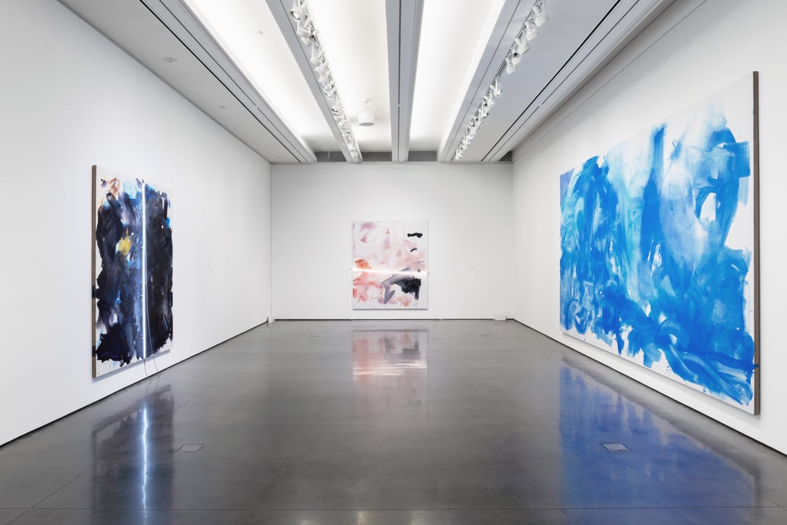 Mary Weatherford: Neon Paintings