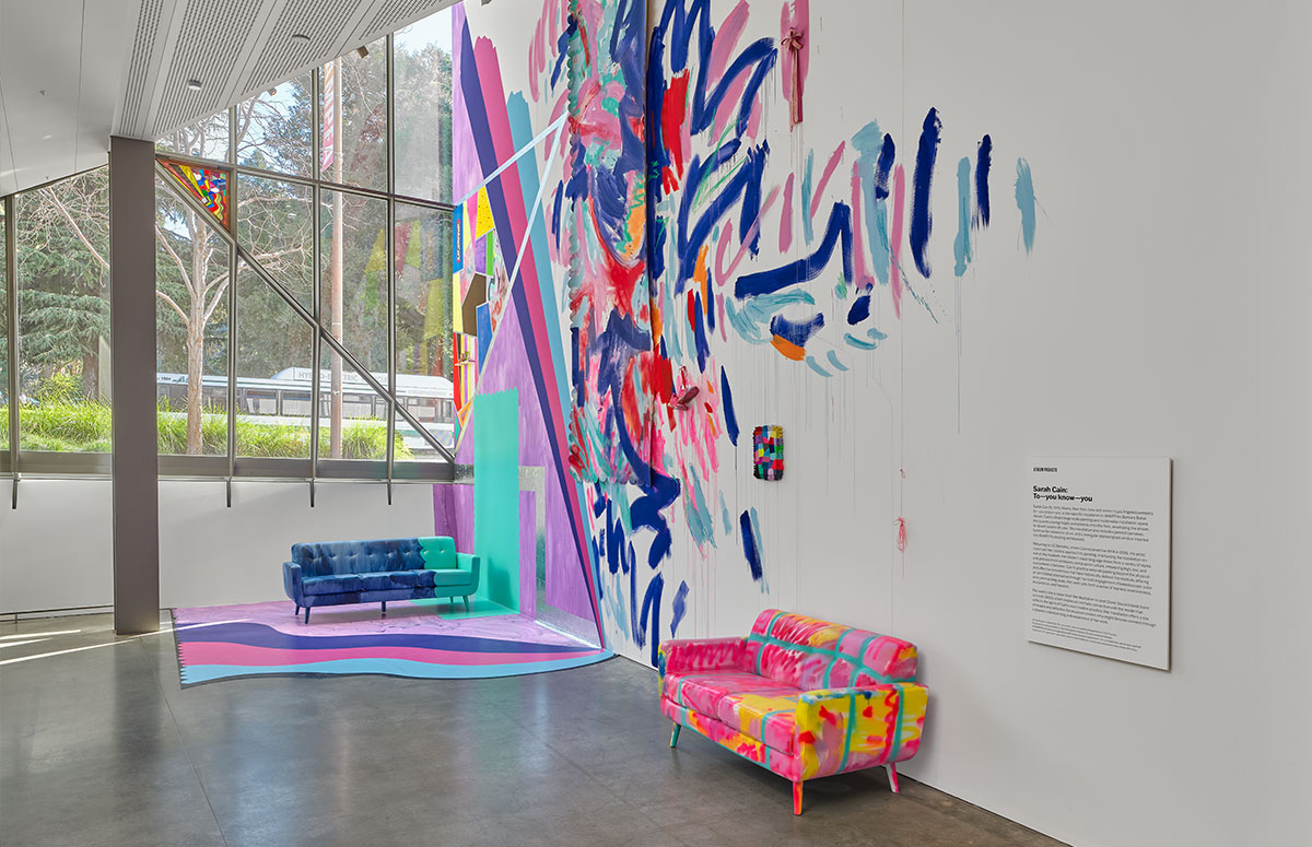 Atrium Projects / Sarah Cain: To—you know—you