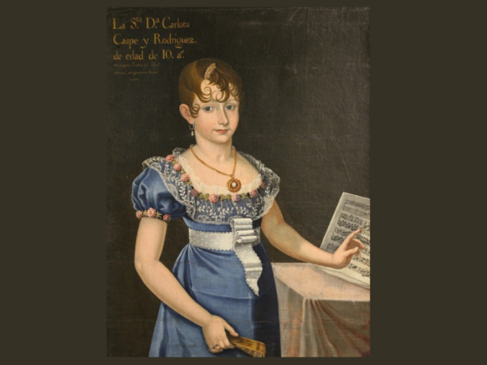 The Story of a Painting: José Gil de Castro’s Carlota Caspe y Rodrígue