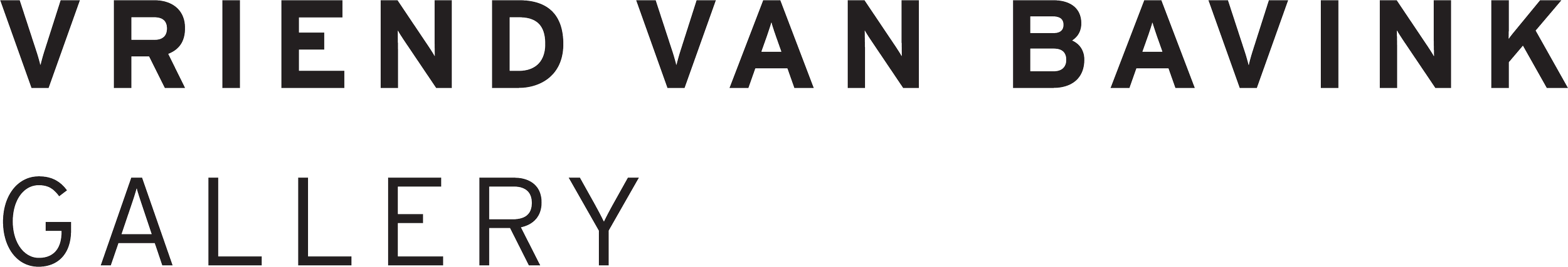 Van Bavink Gallery logo
