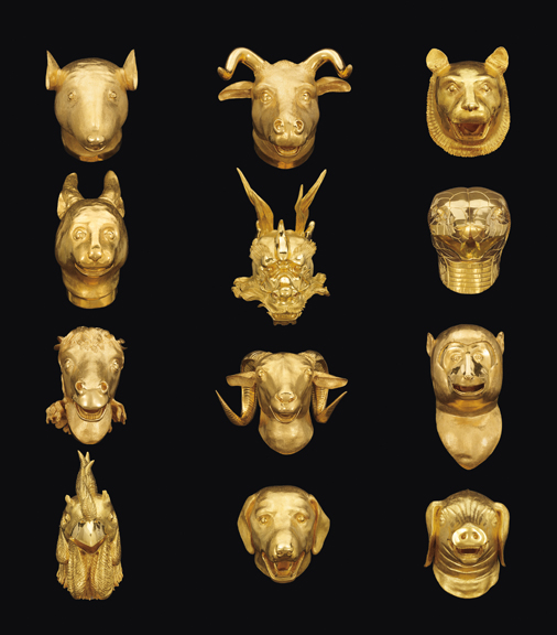 Ai Weiwei: Circle of Animals / Zodiac Heads: Gold