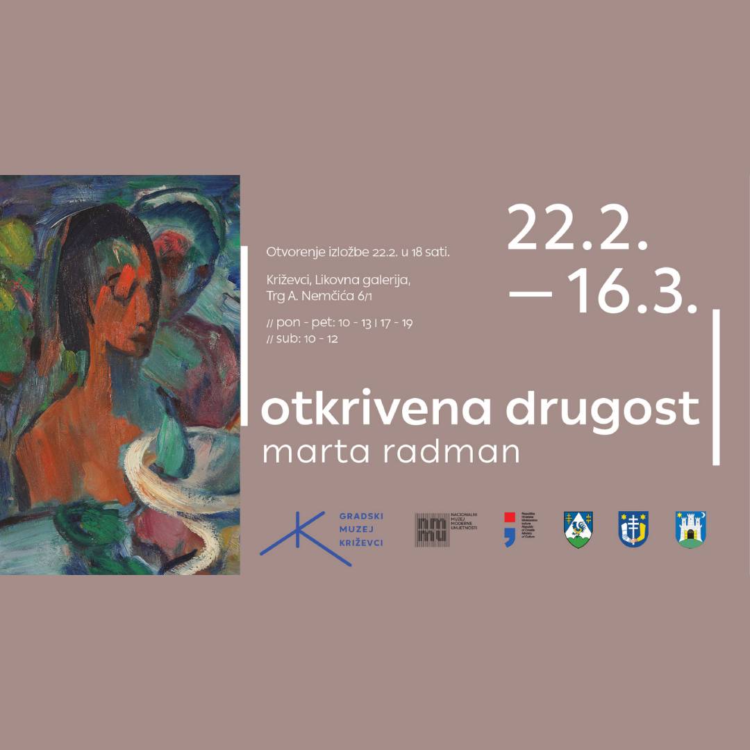 National Museum of Modern Art’s exhibition “Revealed Otherness” at the Art Gallery of the City Museum in Križevci