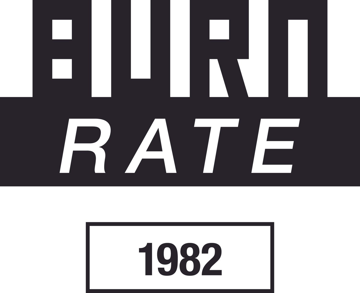BURNRATE commercial space logo