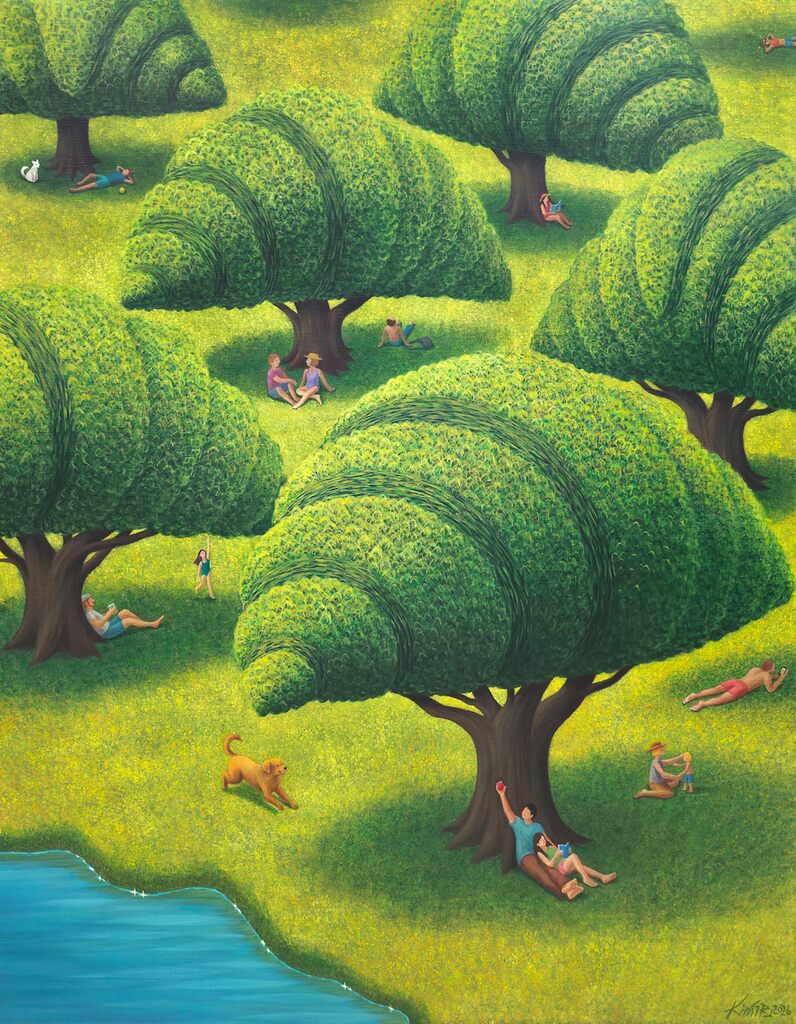 Mulgil Kim: Green Melody, Blue Poem