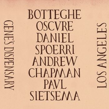 Botteghe Oscure by Andrew Chapman, Paul Sietsema, and Daniel Spoerri