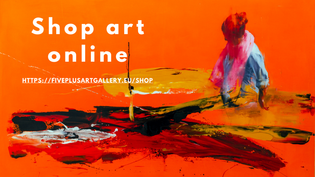 FIVE PLUS ART GALLERY logo