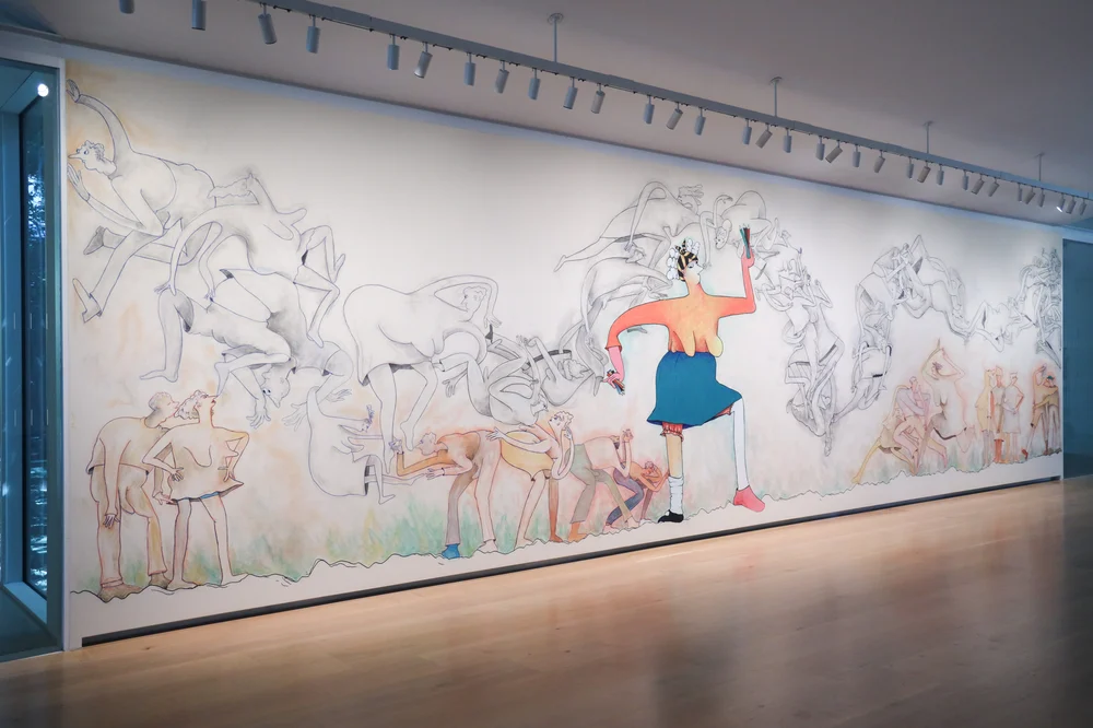 Wall Drawing Series: Gladys Nilsson