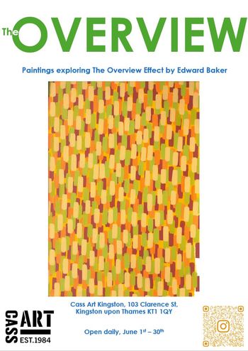 The Overview - Paintings exploring The Overview Effect by Edward Baker