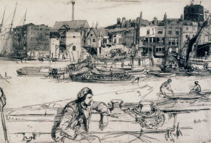The Etchings of Whistler and His Circle