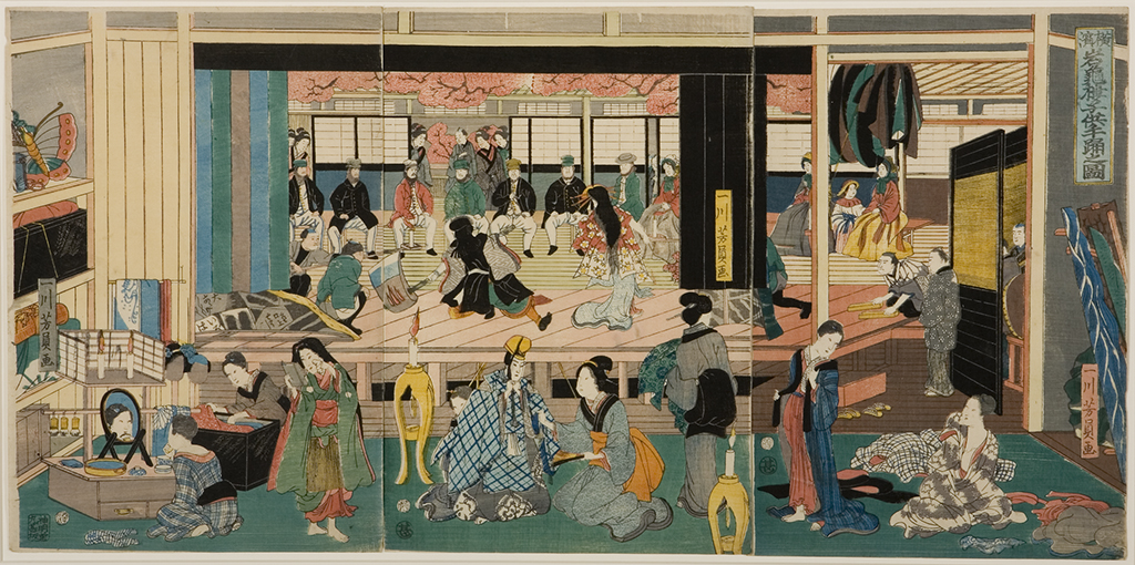 News from Abroad: Japanese Woodblock Prints from Yokohama, Japan