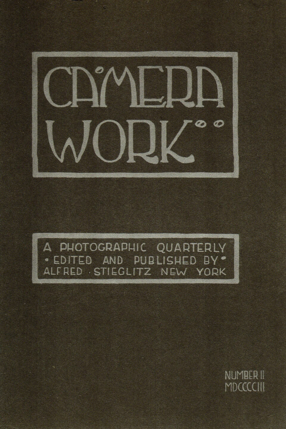 Camera Work logo