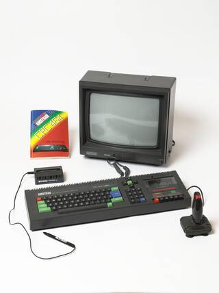 Amstrad CPC 464 Computer, manufactured by Amstrad, 1984, England