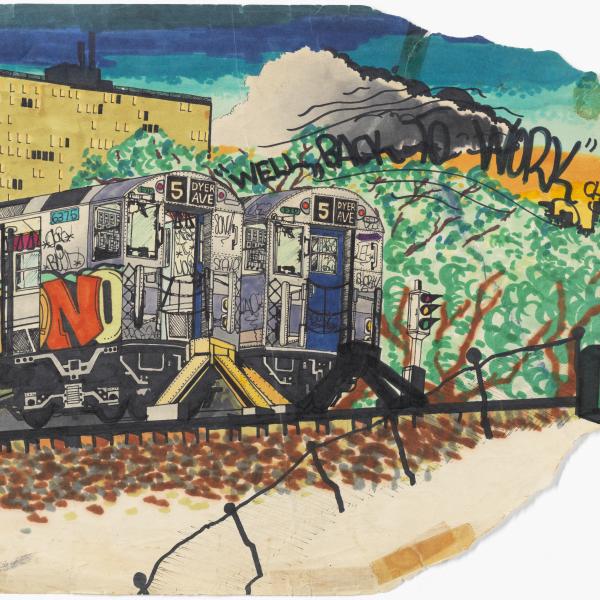 Above Ground: Art from the Martin Wong Graffiti Collection