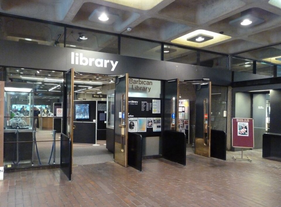 Barbican Library logo
