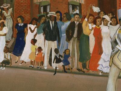 Allan Rohan Crite: Urban Glory