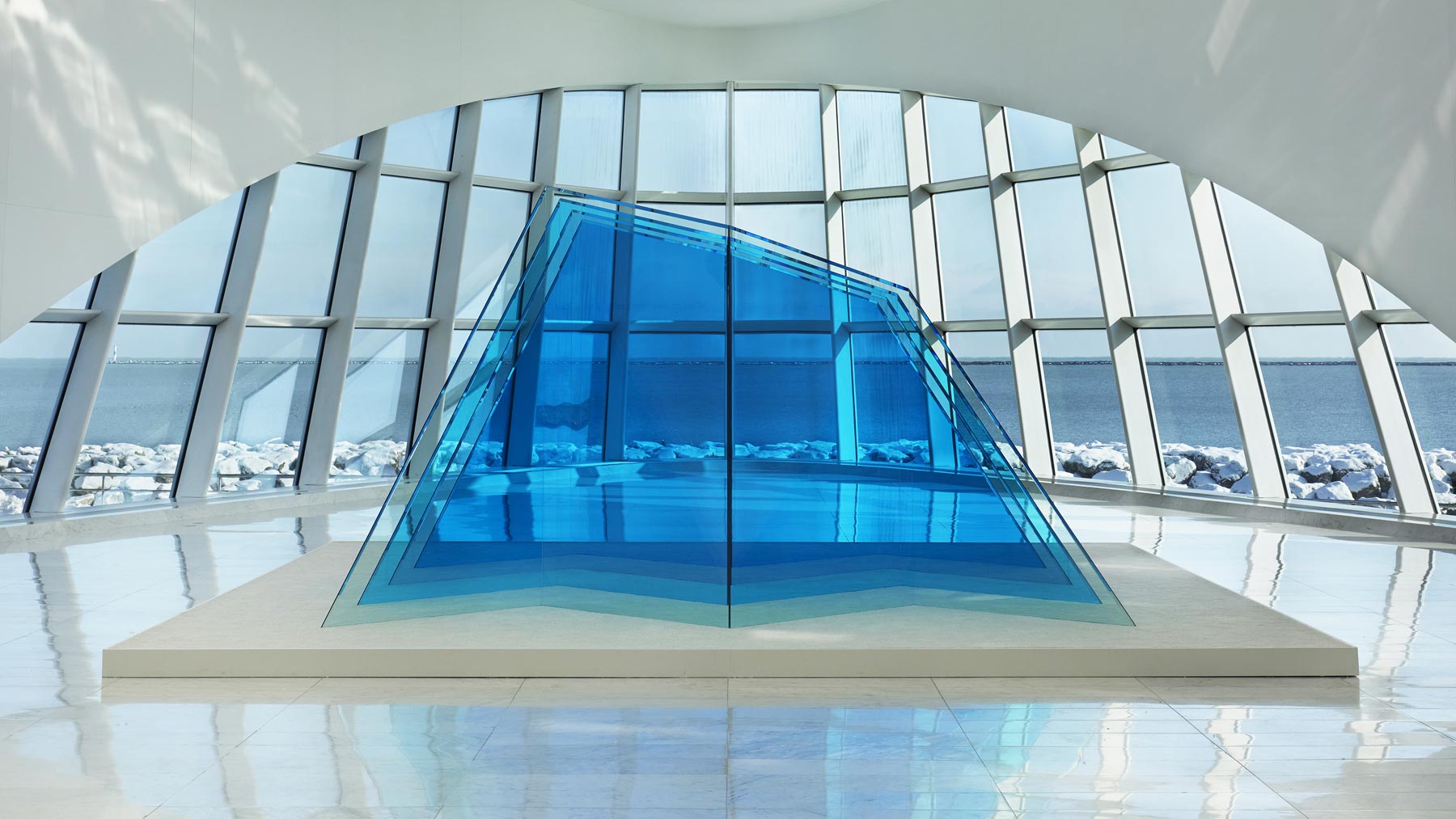 Winter Series: Larry Bell’s Iceberg