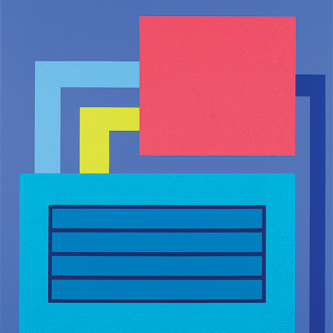 Geometry of the Absurd: Recent Paintings by Peter Halley