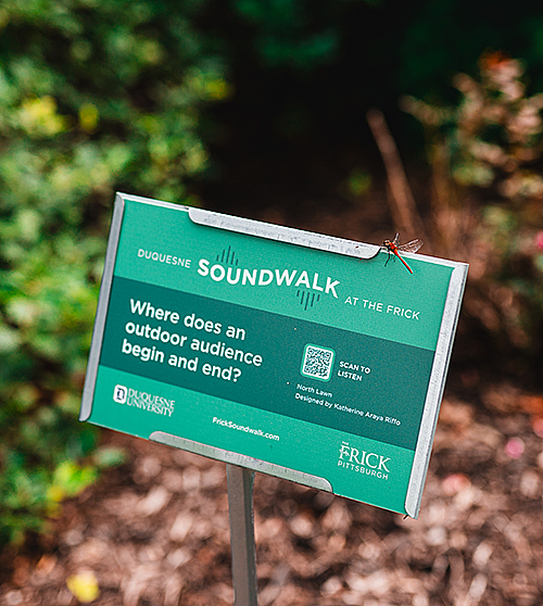 Duquesne SoundWalk at the Frick