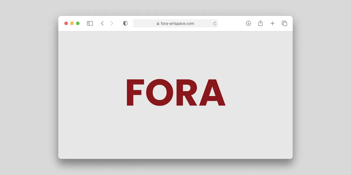 Fora Gallery logo