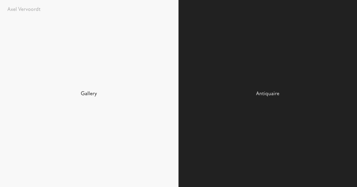 Axel Vervoordt Gallery logo