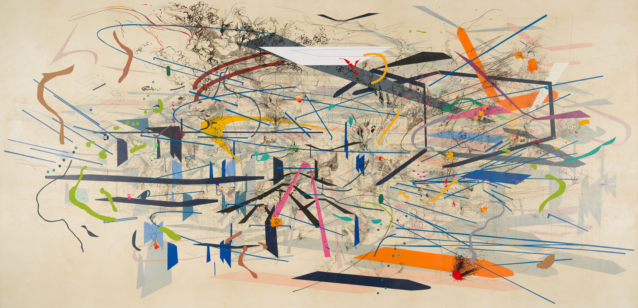 Julie Mehretu Mar 25–Aug 8, 2021