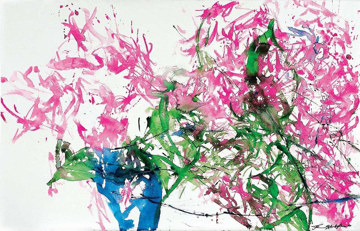 Zao Wou-Ki: Watercolors and Ceramics