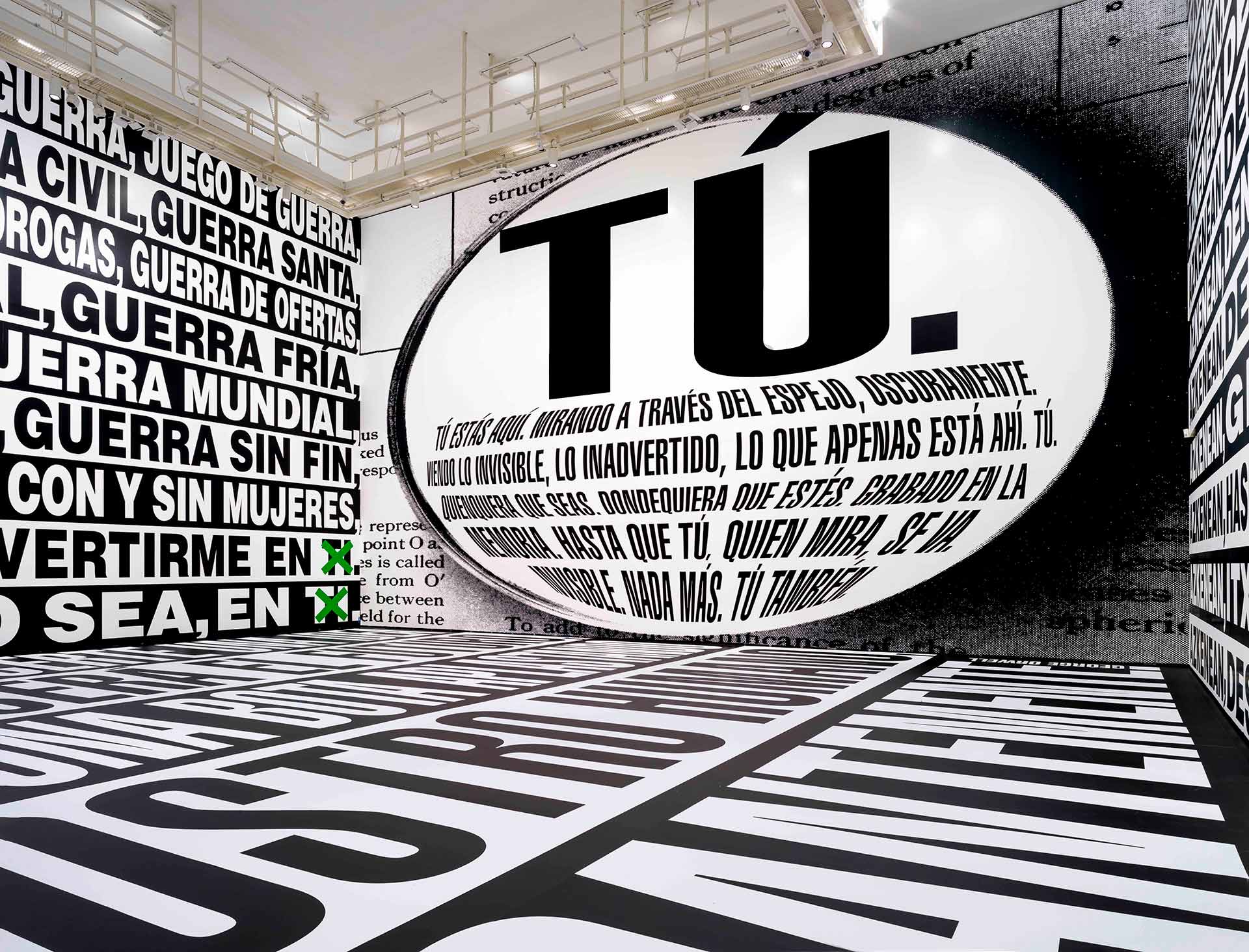 Barbara Kruger: Another day. Another night.