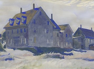Edward Hopper and Andrew Wyeth: Rockland, Maine