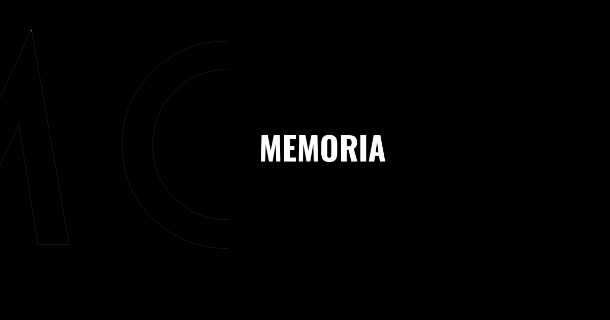 Memoria logo