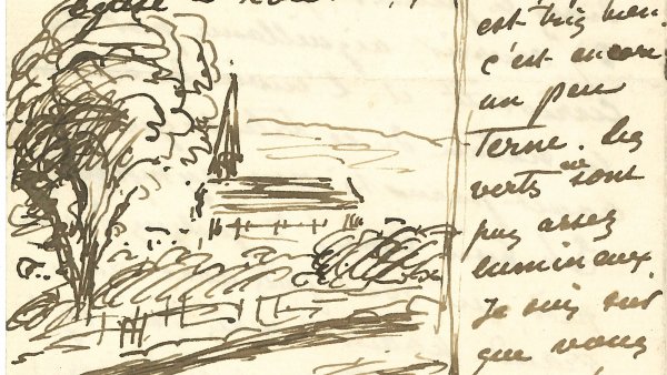 Letters by artists from the Anne-Marie Springer collection