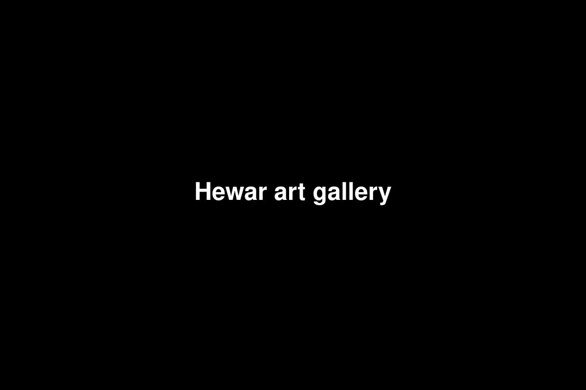 Hewar art gallery