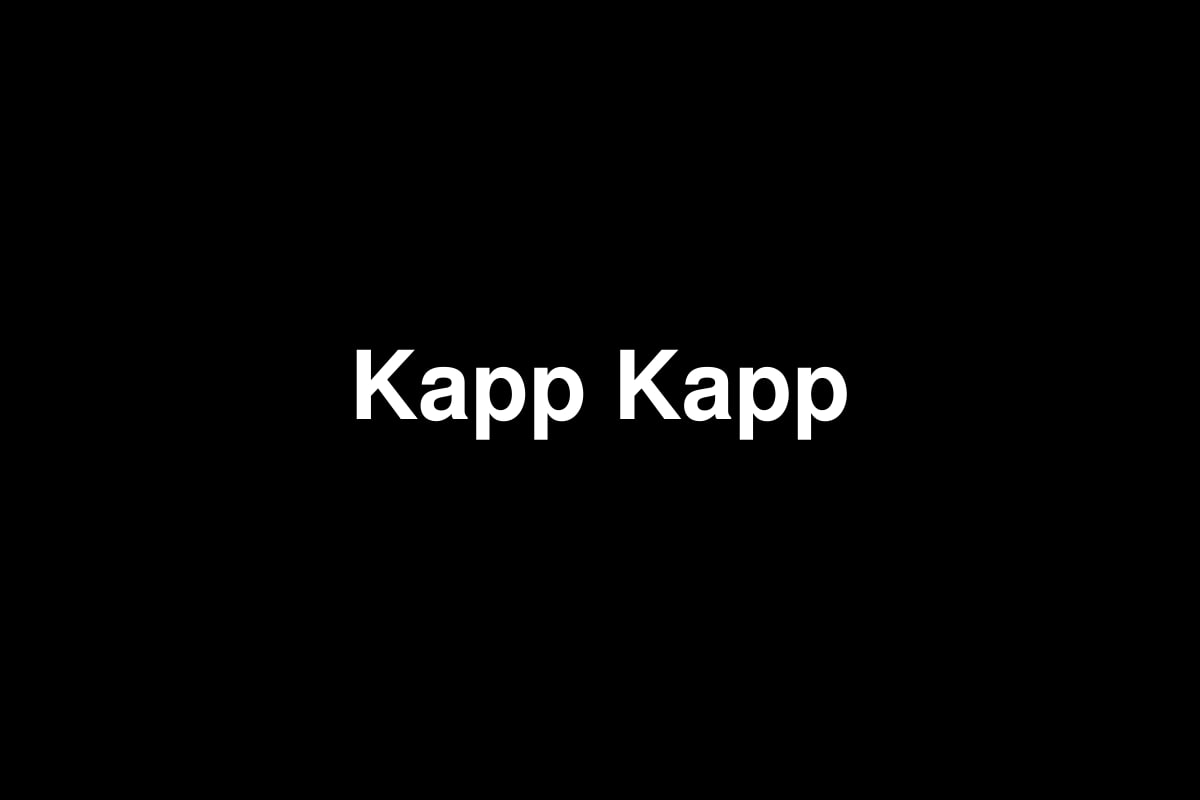 Kapp Kapp