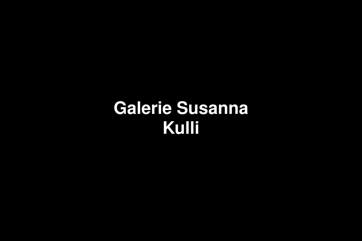 Galerie Susanna Kulli