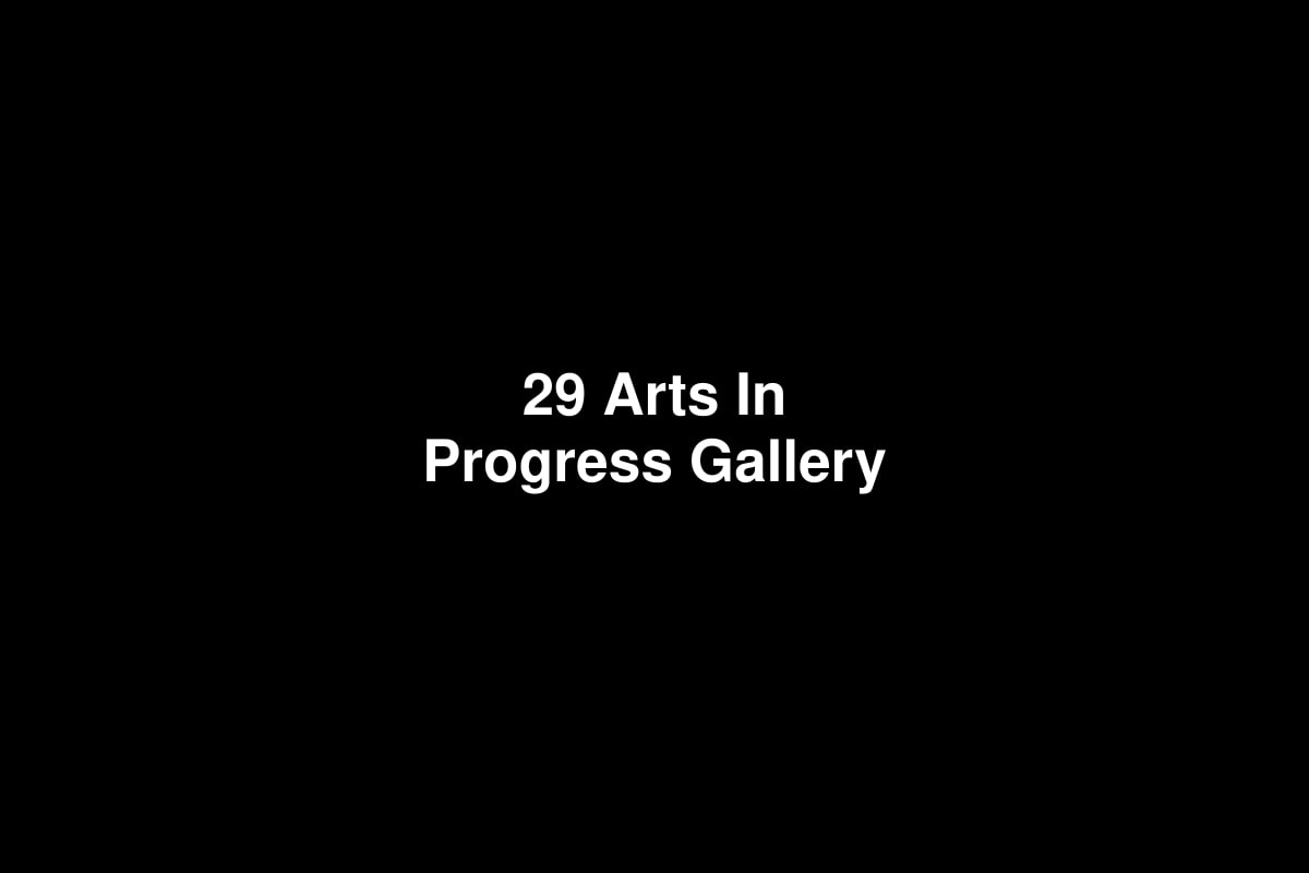 29 Arts In Progress Gallery